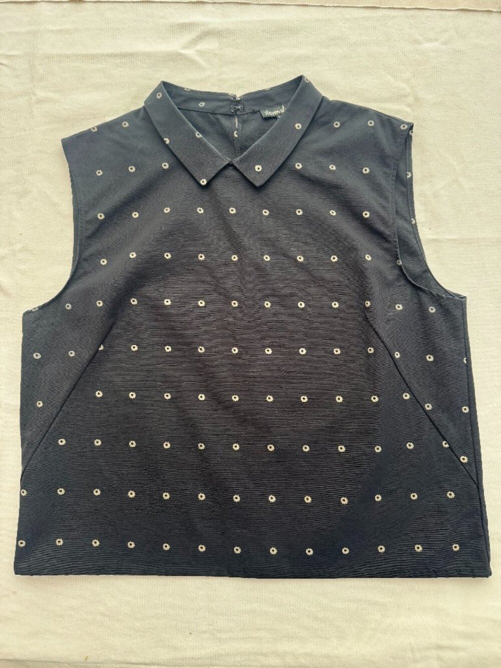 Steven Alan Sleeve-less Collared Top